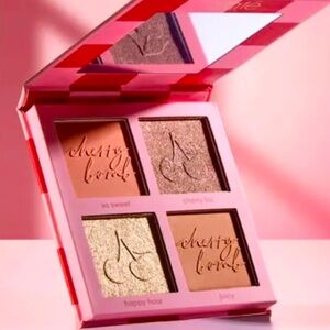 Cherry Bomb Eyeshadow Palette - Gold and Brown Shades